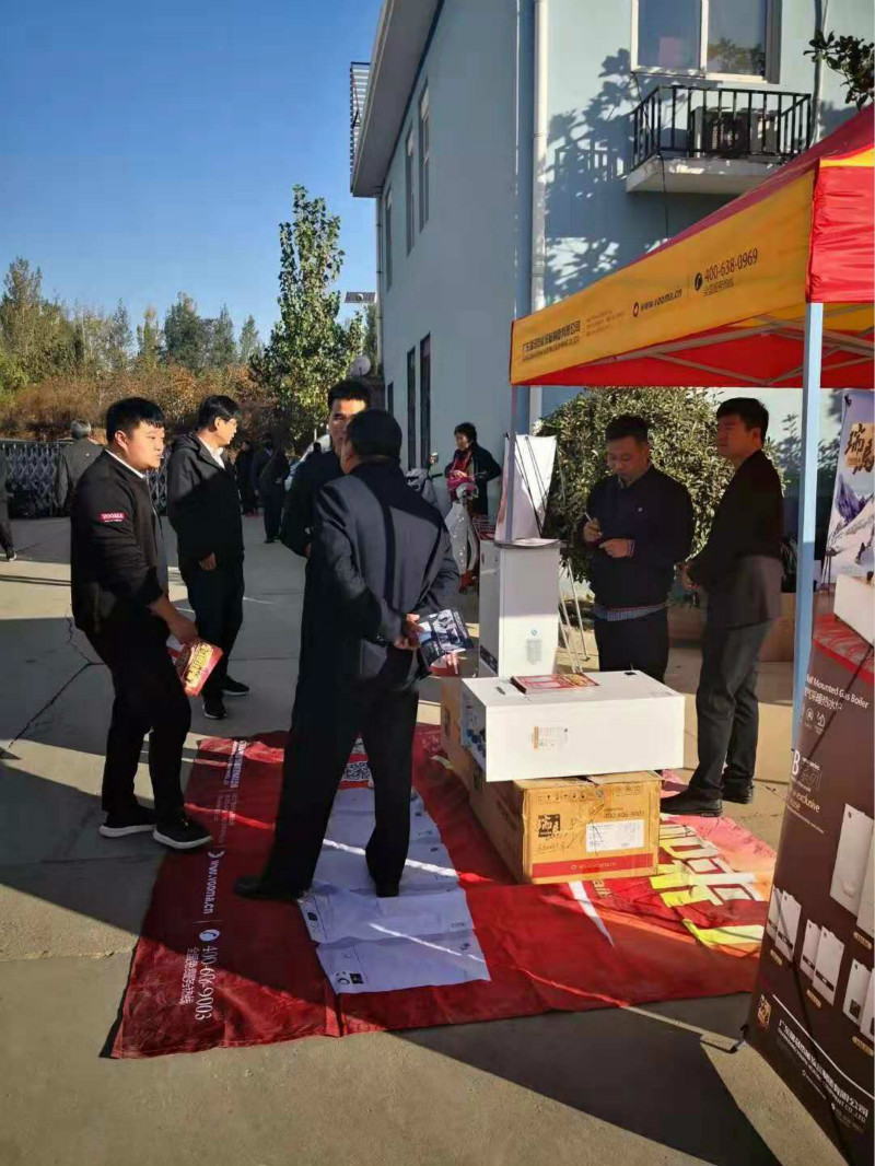 瑞馬全預混冷凝燃氣模塊爐空降濟南，市民嘖嘖稱贊